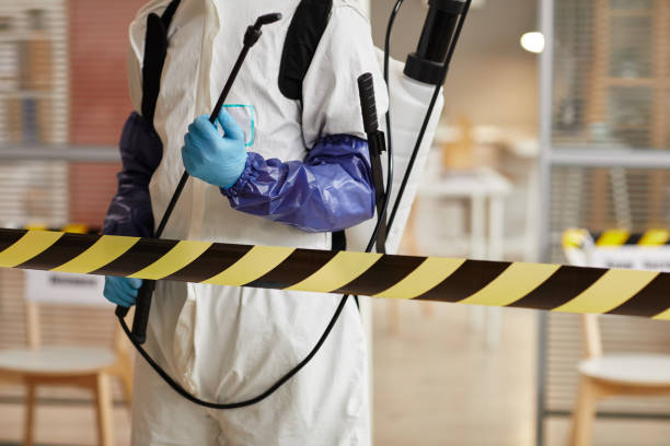 Professional Blood Cleanup technician working in Matawan, NJ